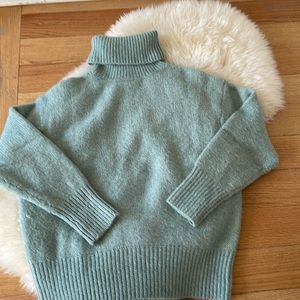Zara oversized sweater turtleneck